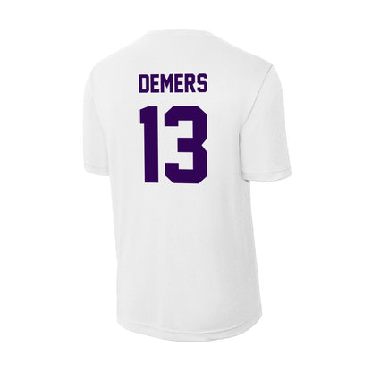 Kansas State - NCAA Women's Soccer : Gabby DeMers - Activewear T-Shirt-1