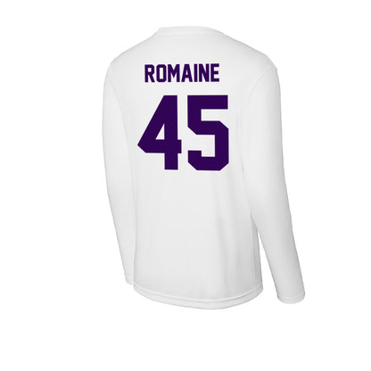Kansas State - NCAA Football : Austin Romaine - Activewear Long Sleeve T-Shirt-1