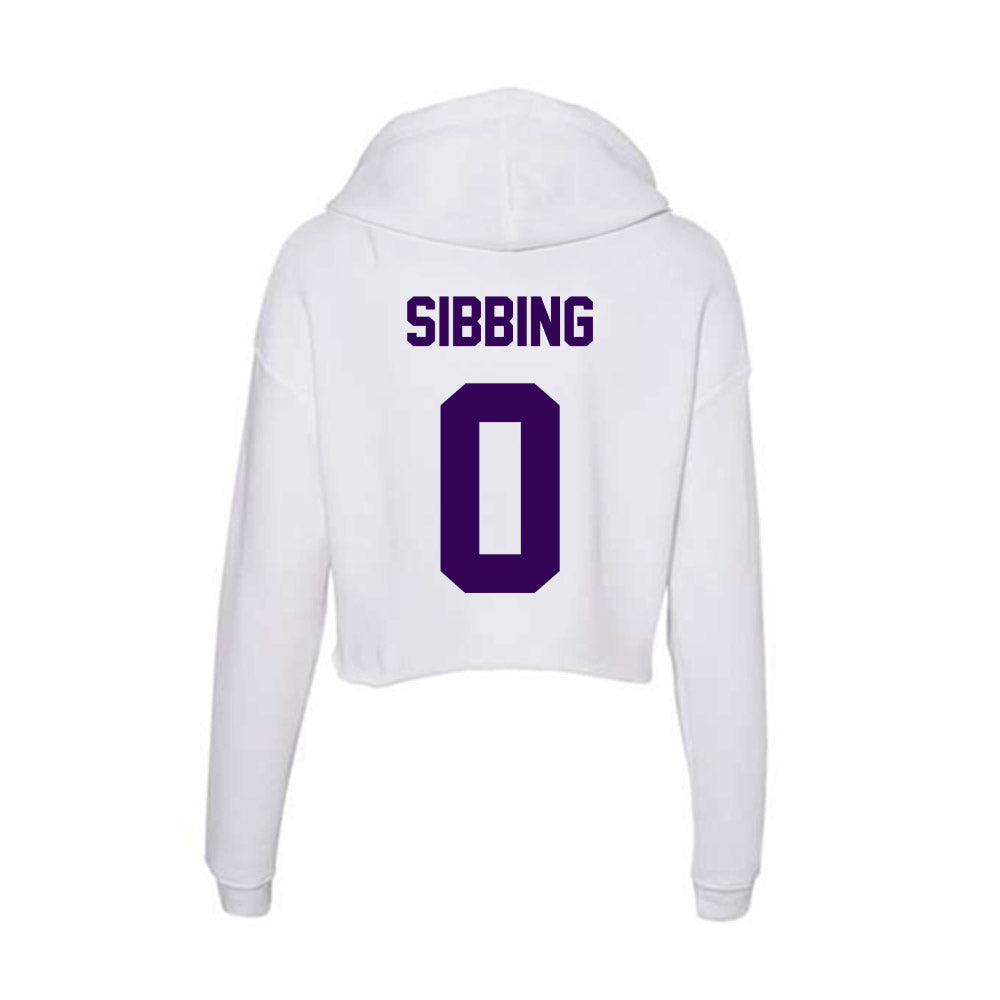 Kansas State - NCAA Women's Soccer : Maddie Sibbing - Women's Crop Fleece Hoodie-1