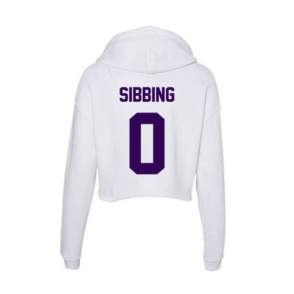 Kansas State - NCAA Women's Soccer : Maddie Sibbing - Women's Crop Fleece Hoodie-1