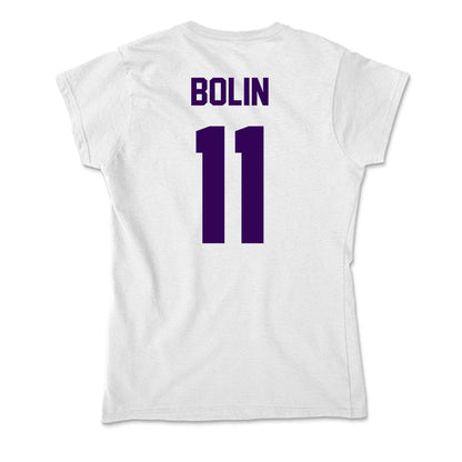 Kansas State - NCAA Baseball : Robby Bolin - Soft Style Women’s T-Shirt-1