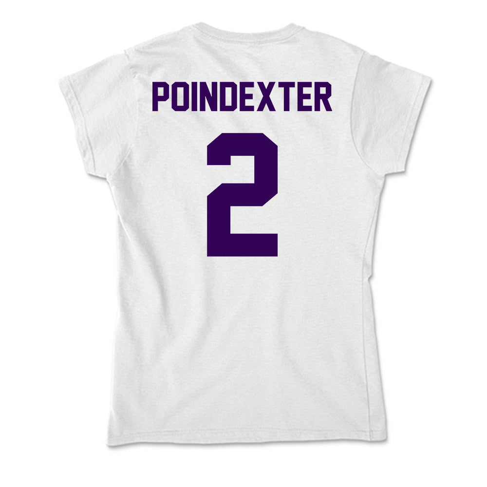 Kansas State - NCAA Women's Basketball : Temira Poindexter - Soft Style Women’s T-Shirt-1