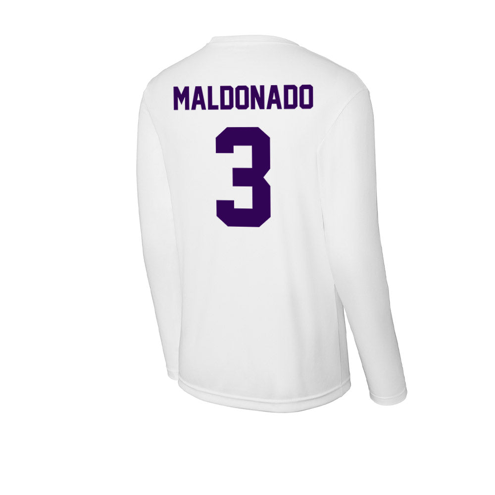 Kansas State - NCAA Football : Gunner Maldonado - Activewear Long Sleeve T-Shirt-1