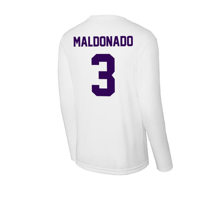 Kansas State - NCAA Football : Gunner Maldonado - Activewear Long Sleeve T-Shirt-1
