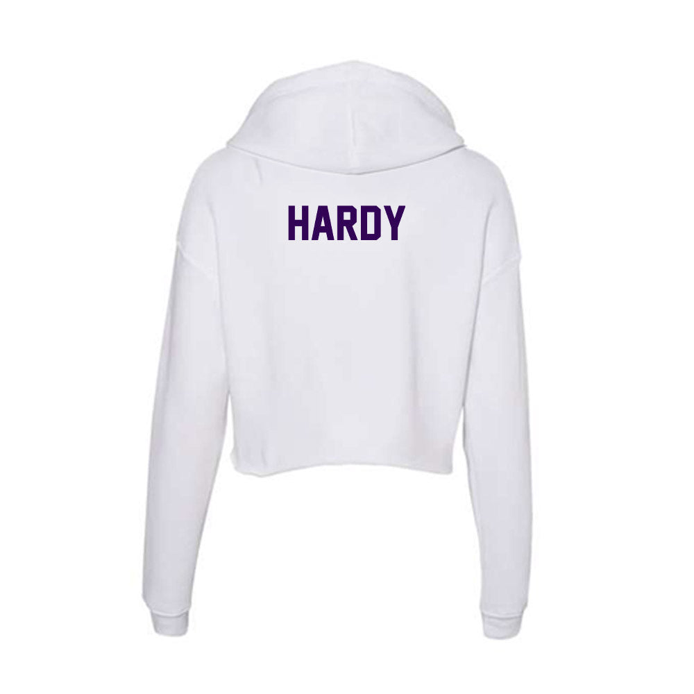 Kansas State - NCAA Women's Track & Field : Monique Hardy - Women's Crop Fleece Hoodie-1