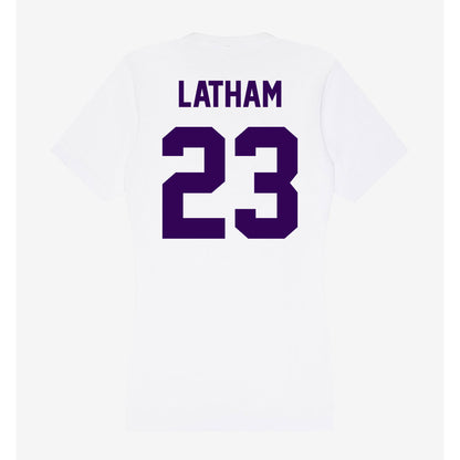 Kansas State - NCAA Women's Volleyball : Lauren Latham - Women's V-Neck T-Shirt-1