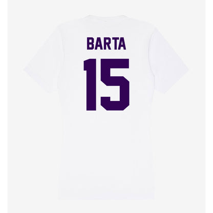 Kansas State - NCAA Football : Callen Barta - Women's V-Neck T-Shirt-1