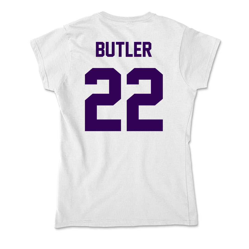 Kansas State - NCAA Baseball : Tazwell Butler - Soft Style Women’s T-Shirt-1