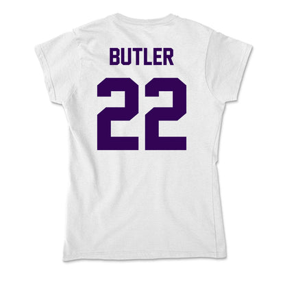Kansas State - NCAA Baseball : Tazwell Butler - Soft Style Women’s T-Shirt-1
