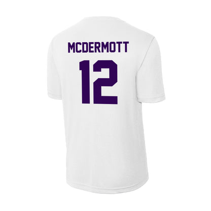 Kansas State - NCAA Women's Volleyball : Sydney McDermott - Activewear T-Shirt-1
