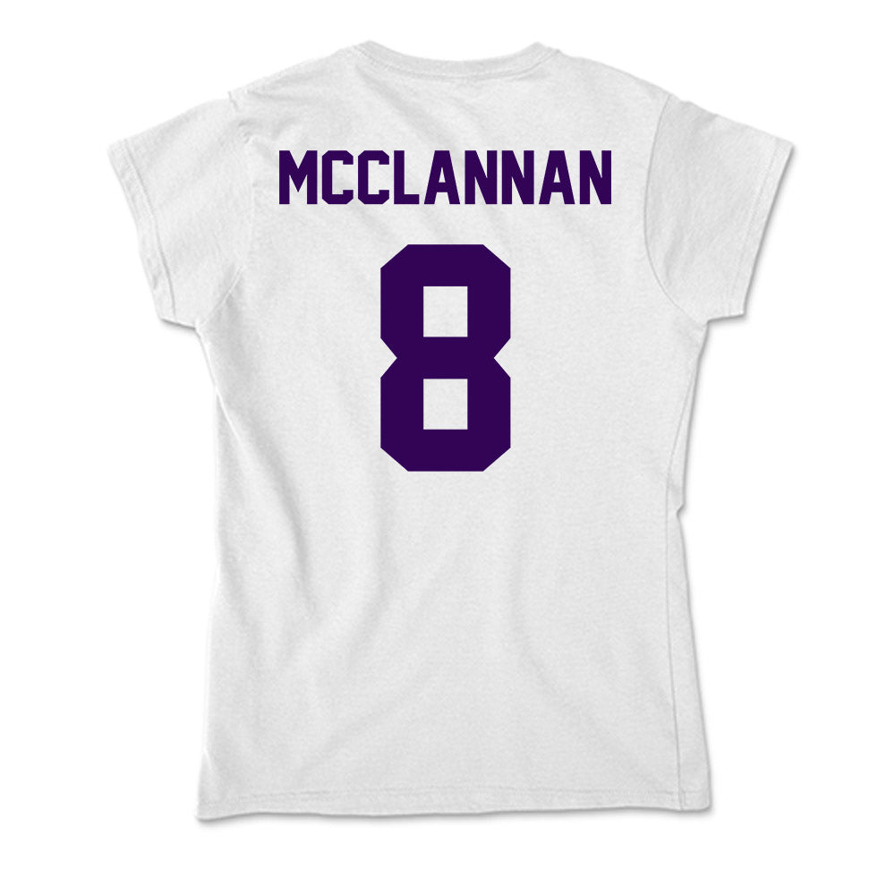 Kansas State - NCAA Football : Simon McClannan - Soft Style Women’s T-Shirt-1