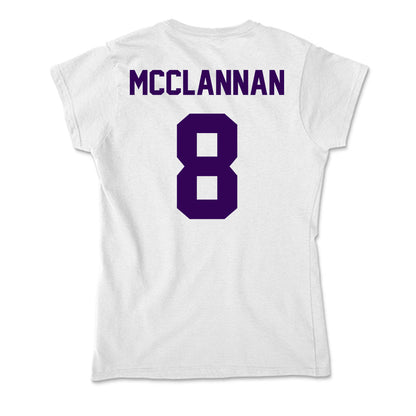Kansas State - NCAA Football : Simon McClannan - Soft Style Women’s T-Shirt-1