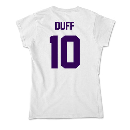 Kansas State - NCAA Football : Dillon Duff - Soft Style Women’s T-Shirt-1