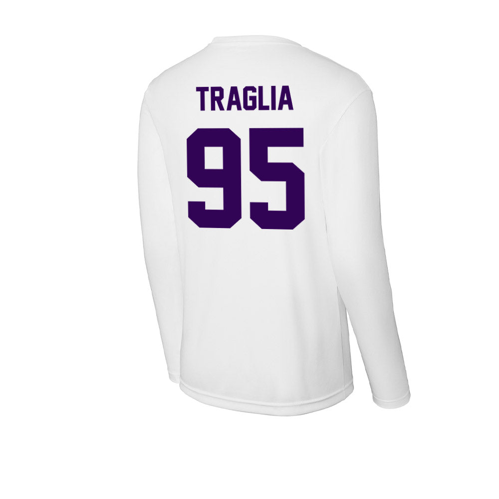 Kansas State - NCAA Football : George Traglia - Activewear Long Sleeve T-Shirt-1