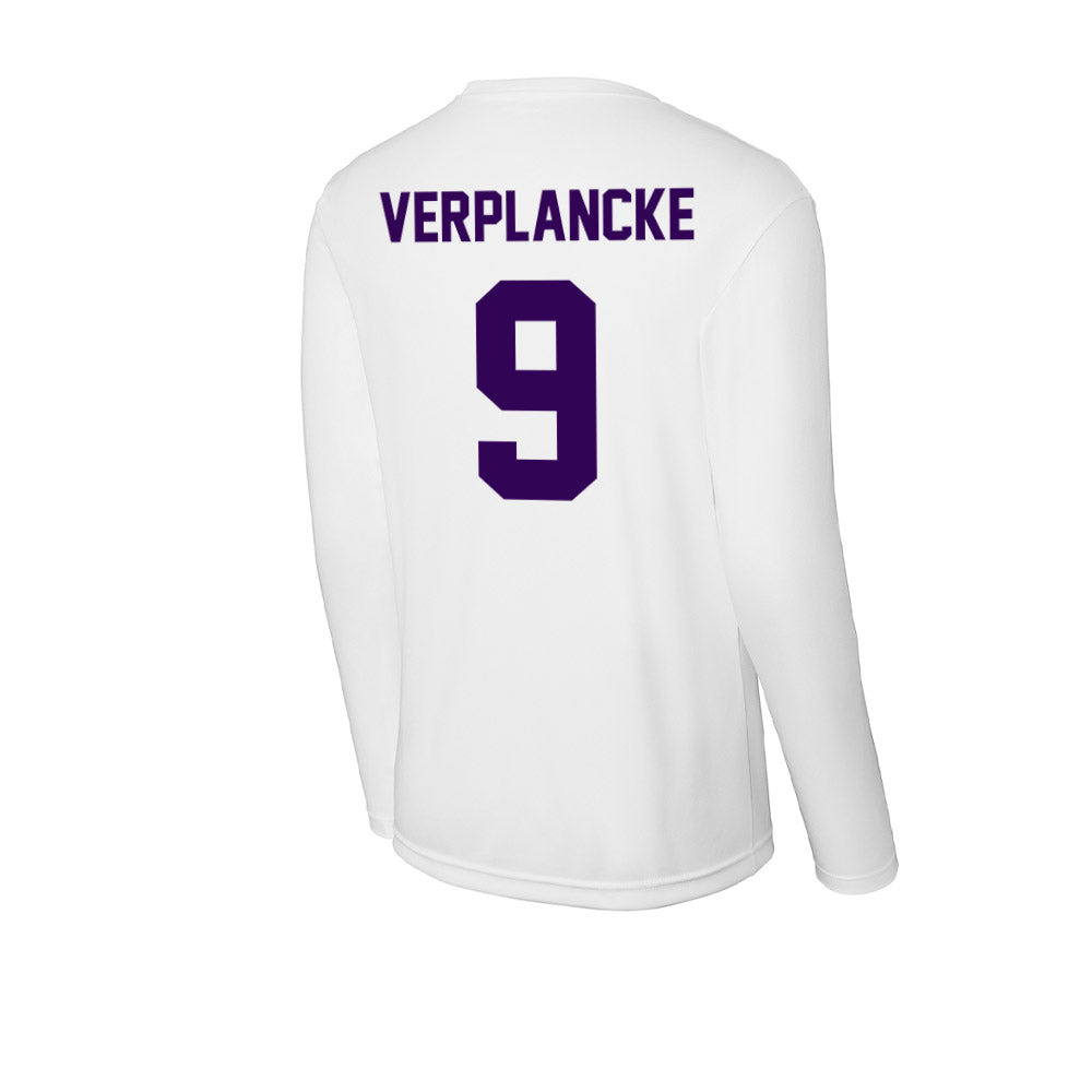 Kansas State - NCAA Women's Soccer : Jenna Verplancke - Activewear Long Sleeve T-Shirt-1