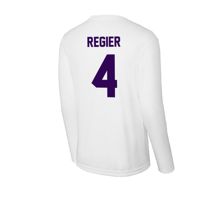 Kansas State - NCAA Women's Soccer : Alix Regier - Activewear Long Sleeve T-Shirt-1
