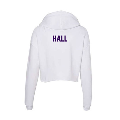Kansas State - NCAA Women's Rowing : Grace Hall - Women's Crop Fleece Hoodie-1
