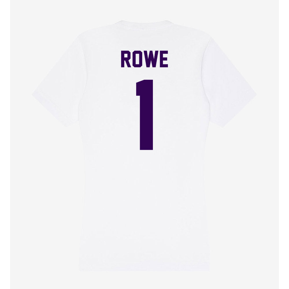 Kansas State - NCAA Football : Jayden Rowe - Women's V-Neck T-Shirt-1
