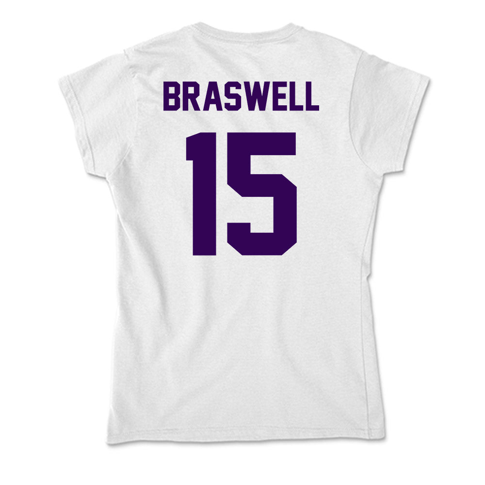 Kansas State - NCAA Women's Soccer : McKinnan Braswell - Soft Style Women’s T-Shirt-1