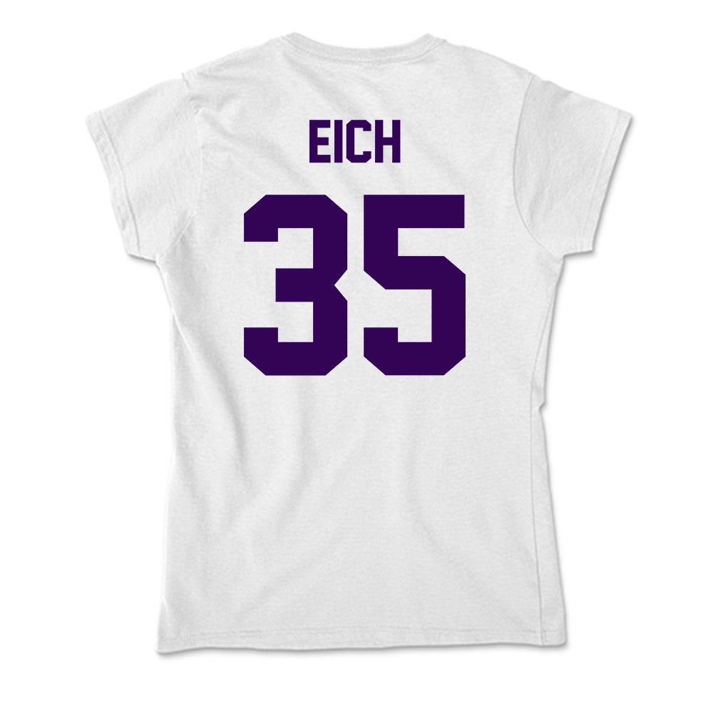 Kansas State - NCAA Baseball : Billy Eich - Soft Style Women’s T-Shirt-1
