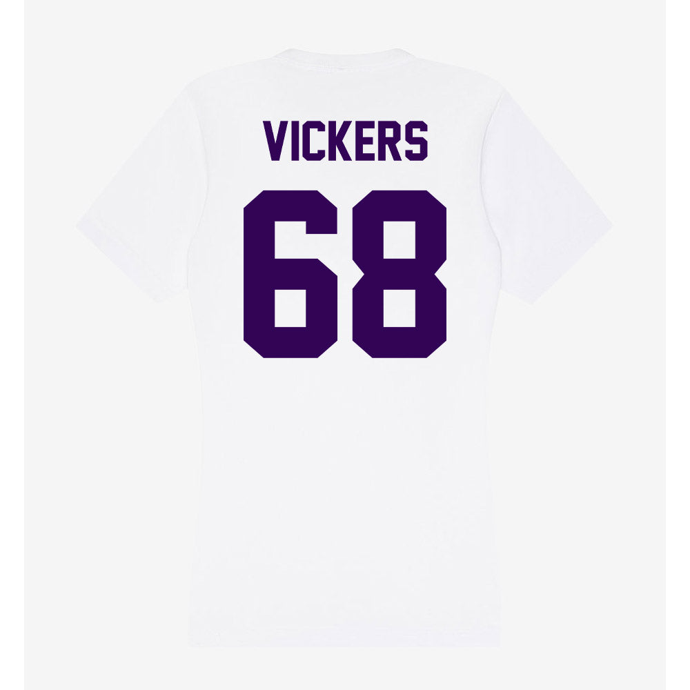 Kansas State - NCAA Football : Joe Vickers - Women's V-Neck T-Shirt-1
