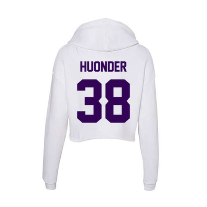 Kansas State - NCAA Women's Rowing : Abigail Huonder - Women's Crop Fleece Hoodie-1