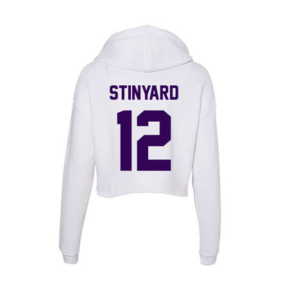 Kansas State - NCAA Football : Serious Stinyard - Women's Crop Fleece Hoodie-1