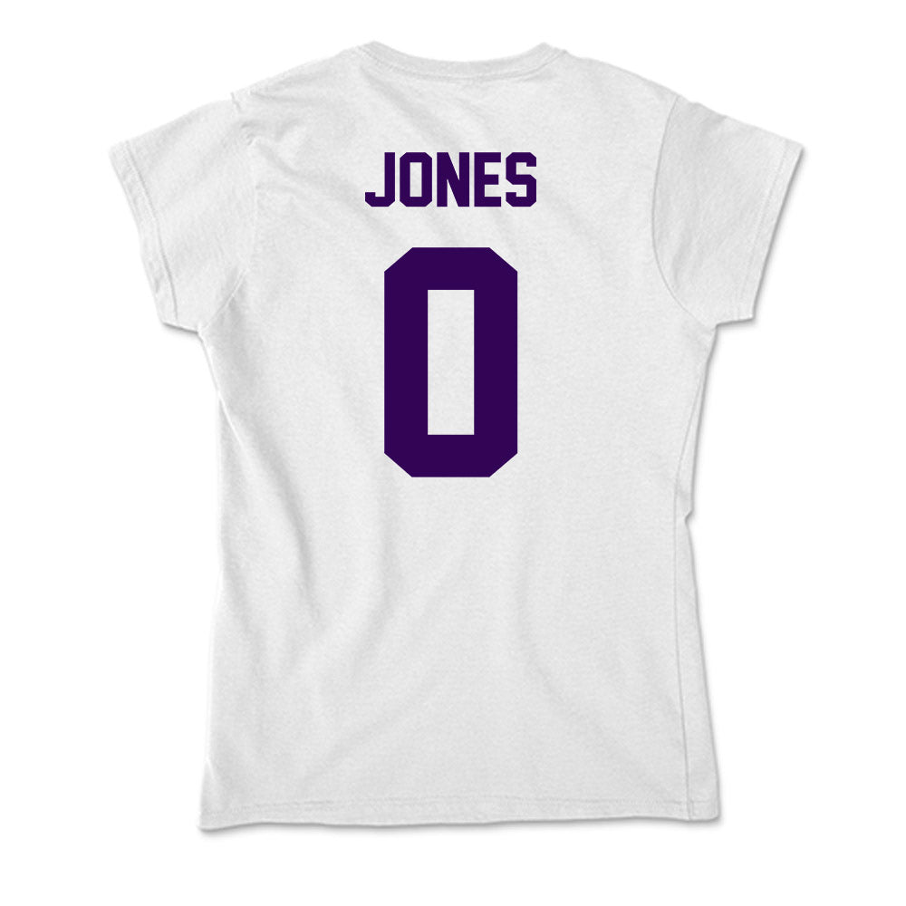 Kansas State - NCAA Women's Volleyball : Makinsey jones - Soft Style Women’s T-Shirt-1