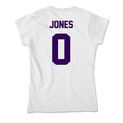 Kansas State - NCAA Women's Volleyball : Makinsey jones - Soft Style Women’s T-Shirt-1