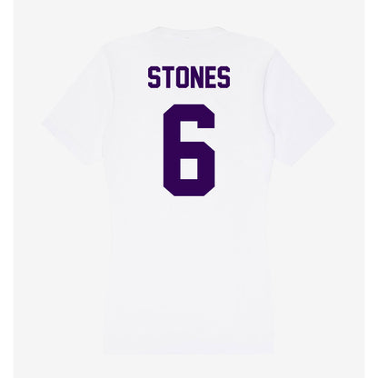 Kansas State - NCAA Women's Volleyball : Avery Stones - Women's V-Neck T-Shirt-1