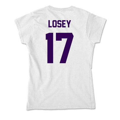 Kansas State - NCAA Women's Soccer : Jordan Losey - Soft Style Women’s T-Shirt-1