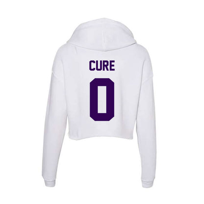 Kansas State - NCAA Football : Linkon Cure - Women's Crop Fleece Hoodie-1