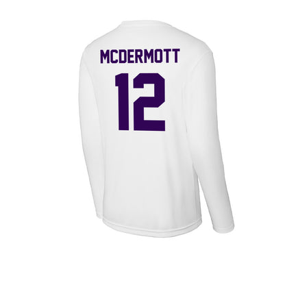 Kansas State - NCAA Women's Volleyball : Sydney McDermott - Activewear Long Sleeve T-Shirt-1