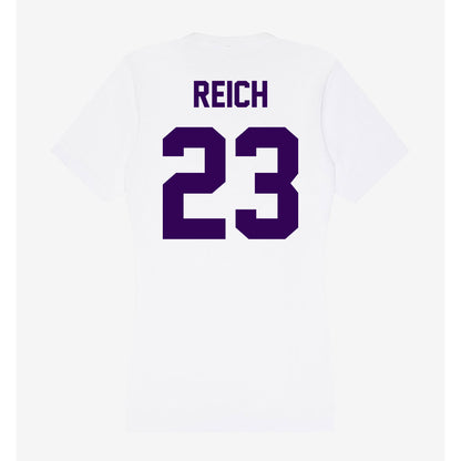 Kansas State - NCAA Baseball : Jonah Reich - Women's V-Neck T-Shirt-1