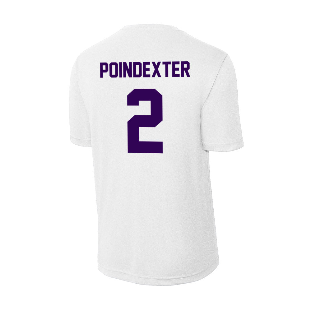 Kansas State - NCAA Women's Basketball : Temira Poindexter - Activewear T-Shirt-1