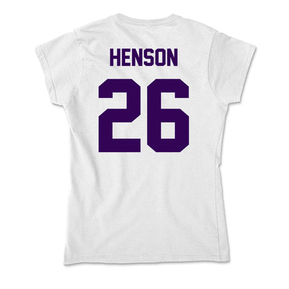 Kansas State - NCAA Baseball : Micah Henson - Soft Style Women’s T-Shirt-1
