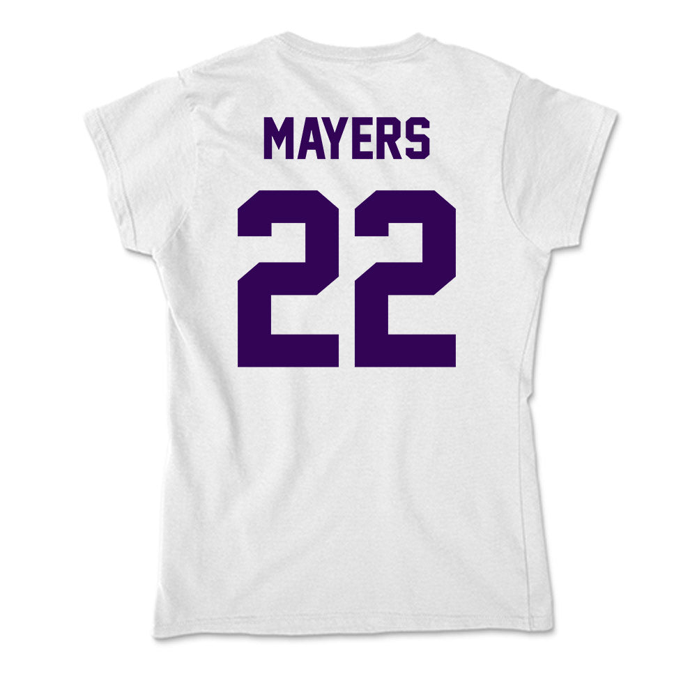 Kansas State - NCAA Women's Soccer : Langley Mayers - Soft Style Women’s T-Shirt-1