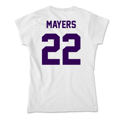 Kansas State - NCAA Women's Soccer : Langley Mayers - Soft Style Women’s T-Shirt-1