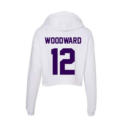 Kansas State - NCAA Women's Soccer : Jayce Woodward - Women's Crop Fleece Hoodie-1