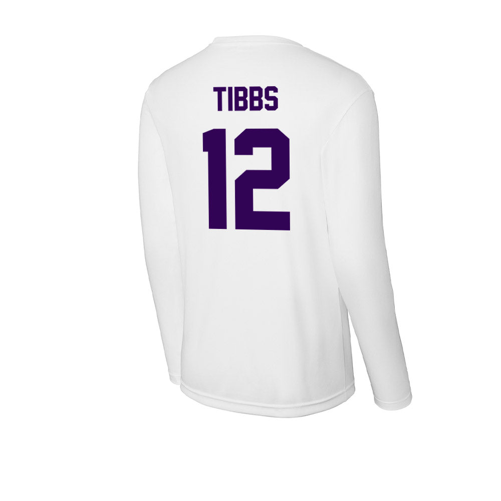 Kansas State - NCAA Football : Jaron Tibbs - Activewear Long Sleeve T-Shirt-1