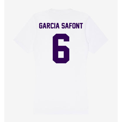 Kansas State - NCAA Women's Basketball : Gina Garcia Safont - Women's V-Neck T-Shirt-1