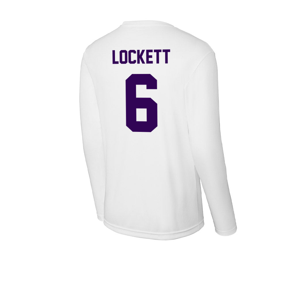 Kansas State - NCAA Football : Sterling Lockett - Activewear Long Sleeve T-Shirt-1