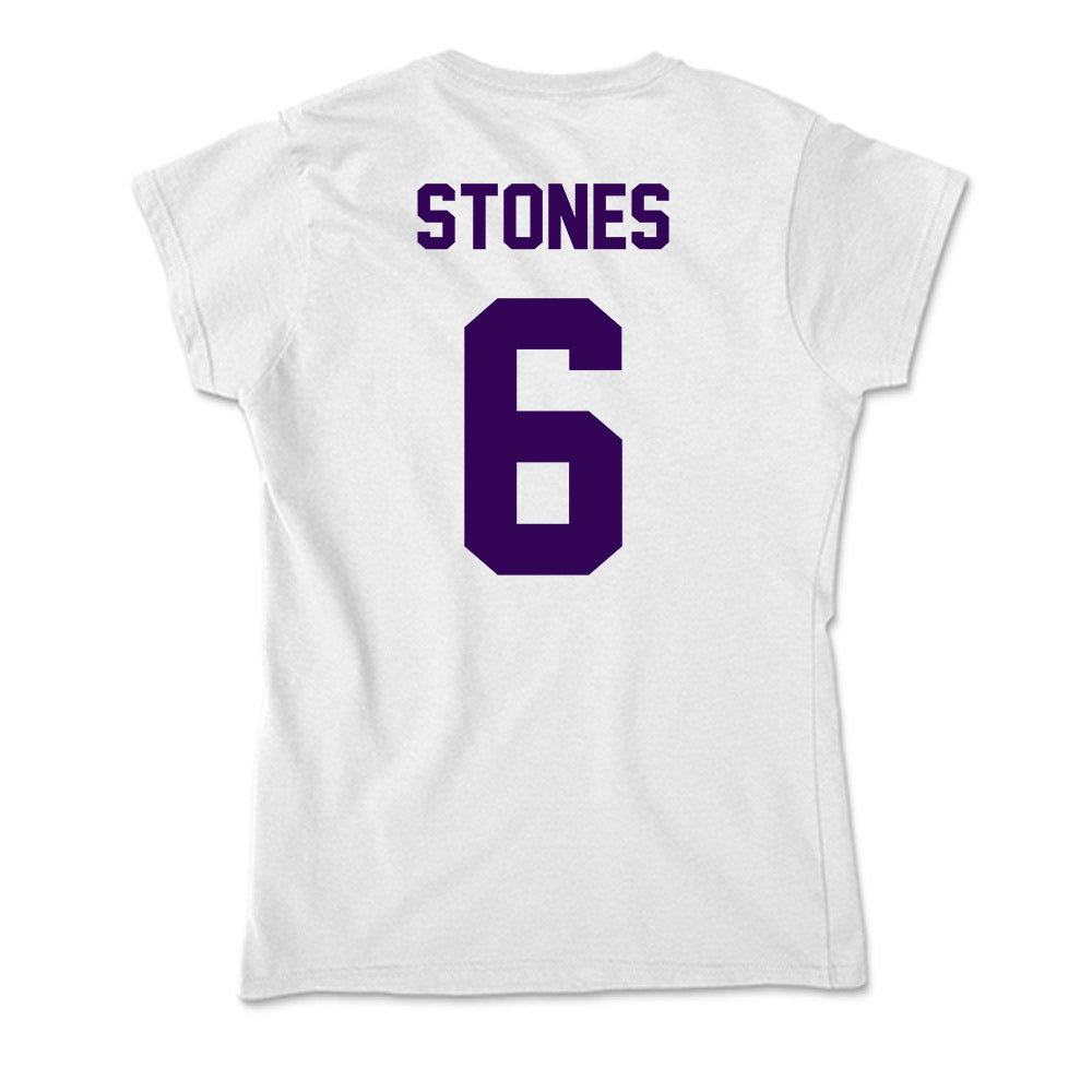 Kansas State - NCAA Women's Volleyball : Avery Stones - Soft Style Women’s T-Shirt-1