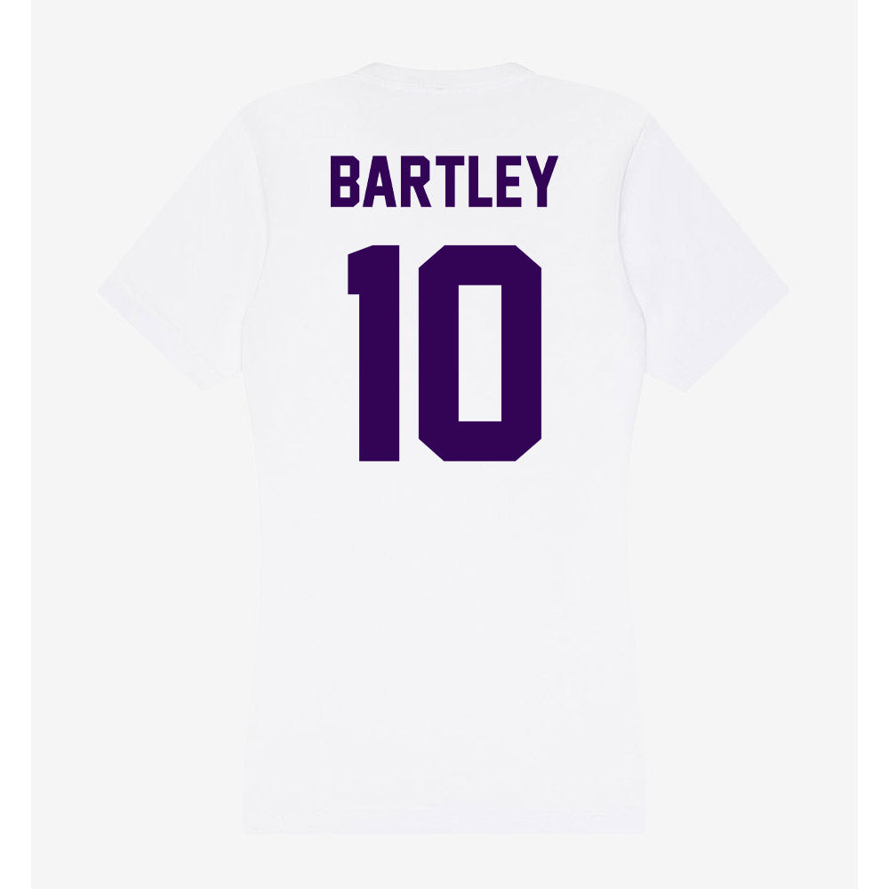 Kansas State - NCAA Football : Logan Bartley - Women's V-Neck T-Shirt-1