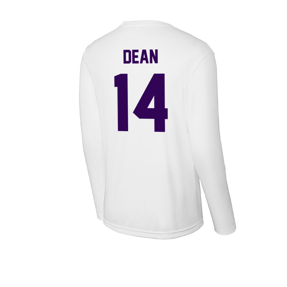 Kansas State - NCAA Baseball : Micah Dean - Activewear Long Sleeve T-Shirt-1