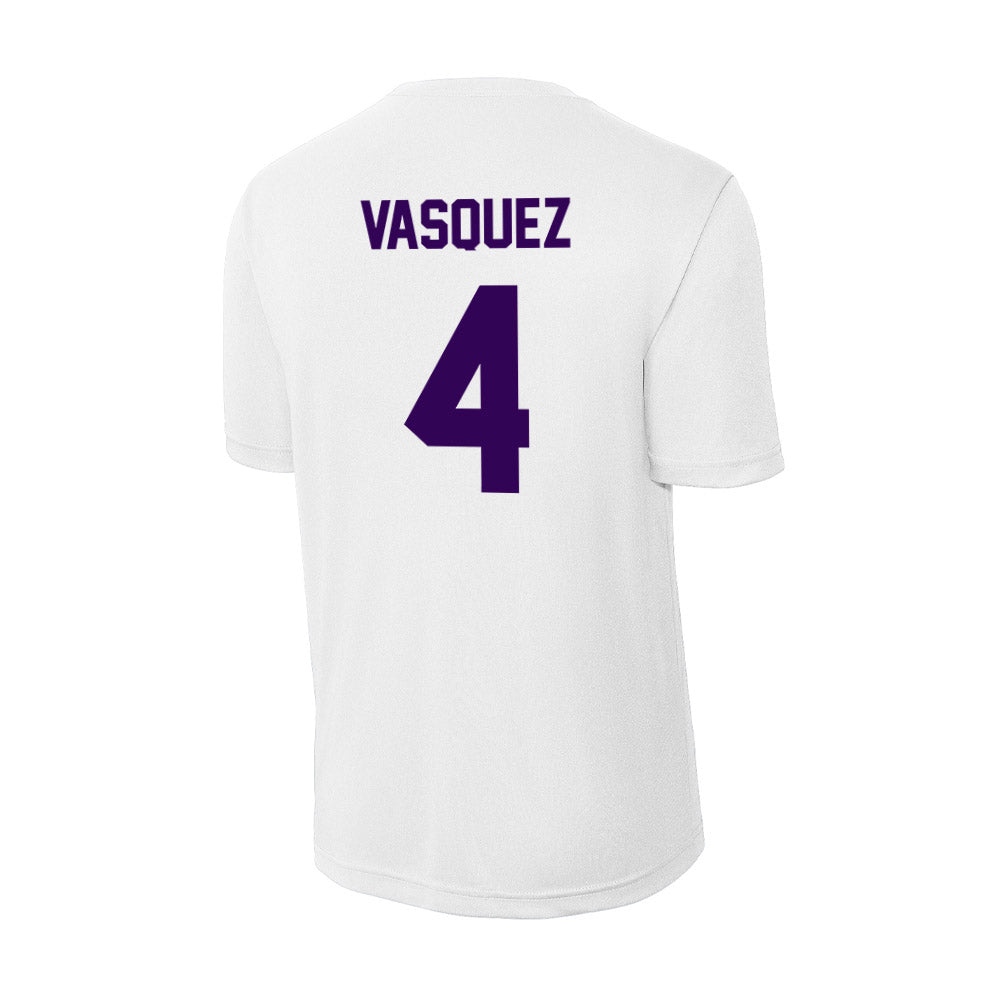 Kansas State - NCAA Baseball : Carlos Vasquez - Activewear T-Shirt-1