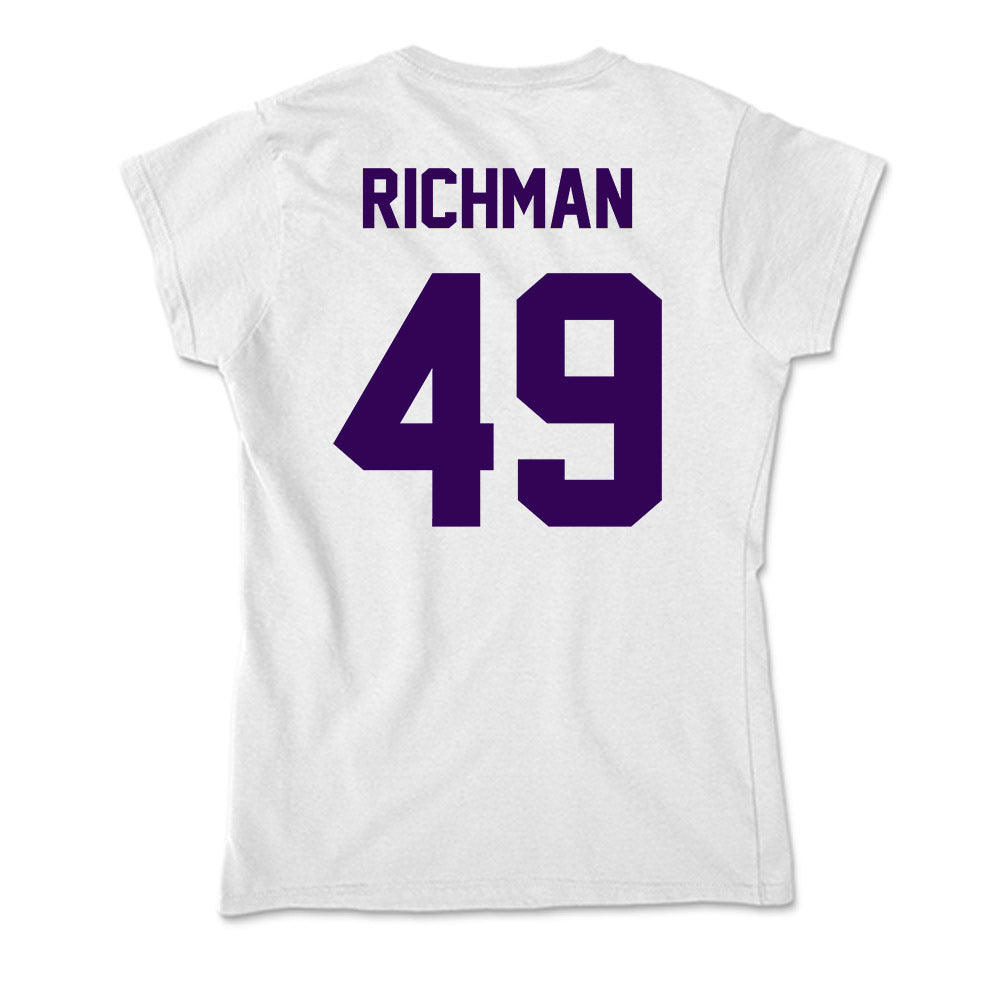 Kansas State - NCAA Football : Maguire Richman - Soft Style Women’s T-Shirt-1