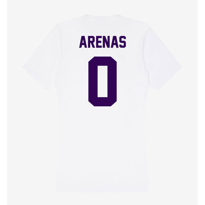 Kansas State - NCAA Women's Basketball : Izela Arenas - Women's V-Neck T-Shirt-1