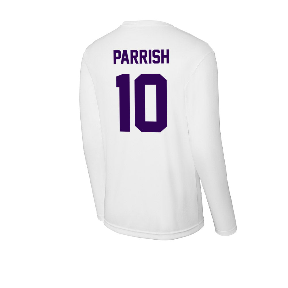 Kansas State - NCAA Football : Jacob Parrish - Activewear Long Sleeve T-Shirt-1