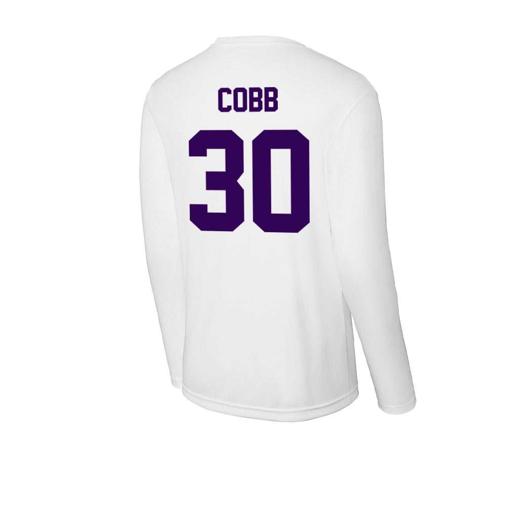 Kansas State - NCAA Football : Teagan Cobb - Activewear Long Sleeve T-Shirt-1